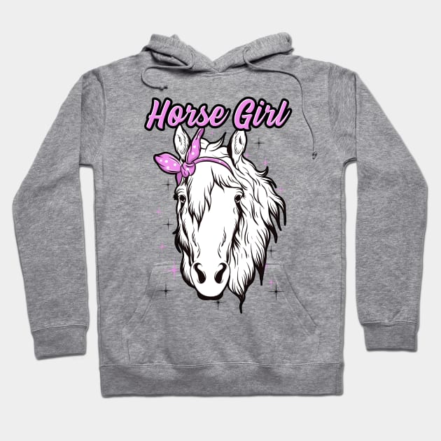 Horse Girl Hoodie by KsuAnn